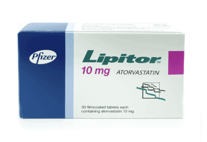 LIPITOR 10 MG 30 TABLETS | Rosh Medical Company